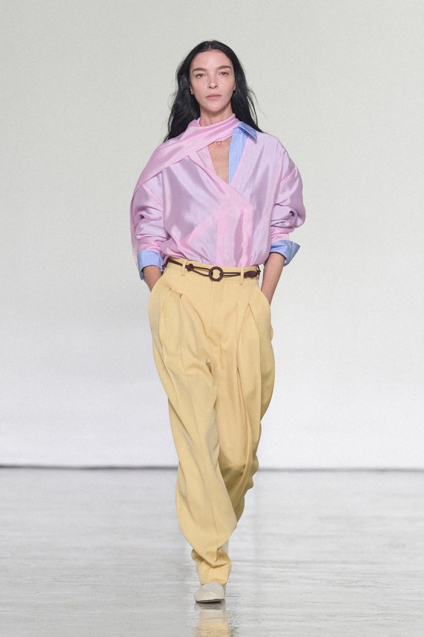 Image from: Haute Intellectualism: See The Best Looks From Milan Fashion Week’s Spring/Summer 2027 Runways