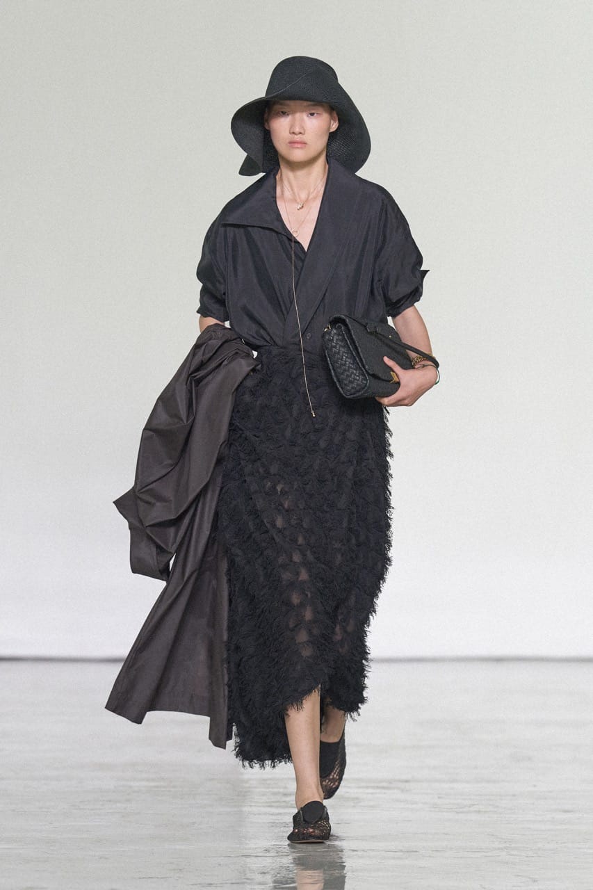 Image from: Haute Intellectualism: See The Best Looks From Milan Fashion Week’s Spring/Summer 2027 Runways