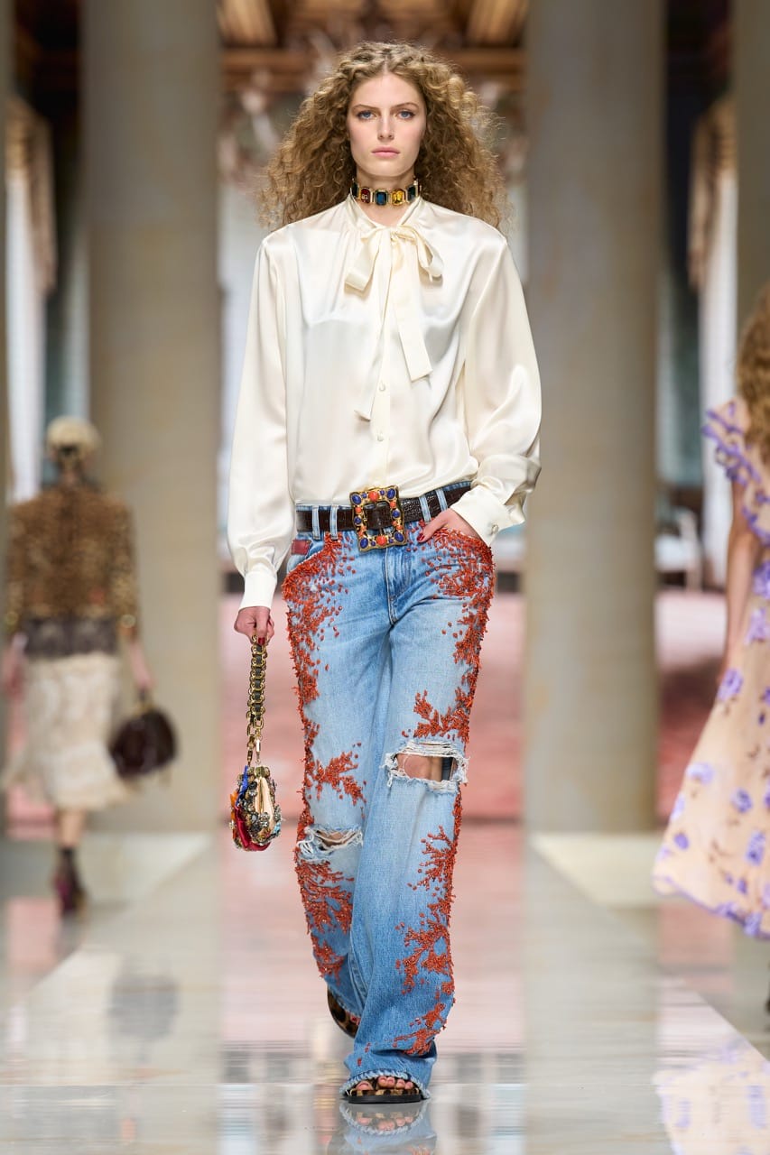 Image from: Haute Intellectualism: See The Best Looks From Milan Fashion Week’s Spring/Summer 2027 Runways