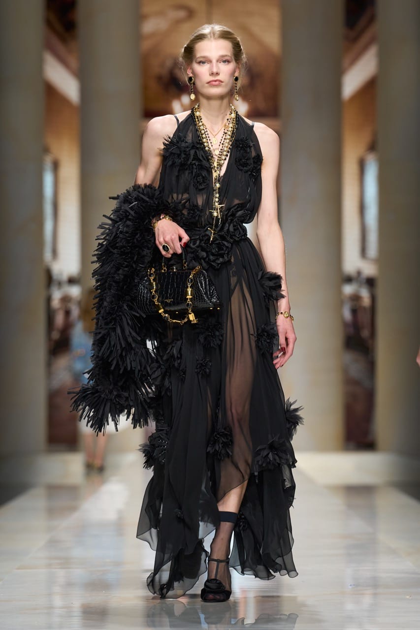 Image from: Haute Intellectualism: See The Best Looks From Milan Fashion Week’s Spring/Summer 2027 Runways