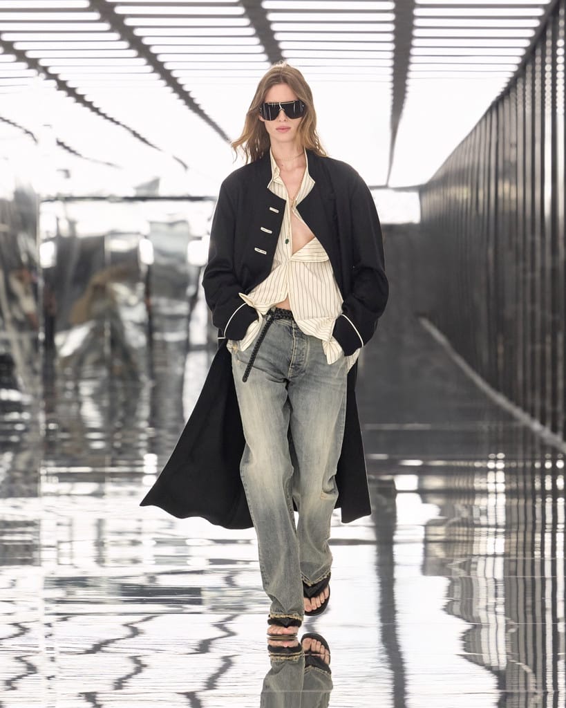 Image from: Haute Intellectualism: See The Best Looks From Milan Fashion Week’s Spring/Summer 2027 Runways