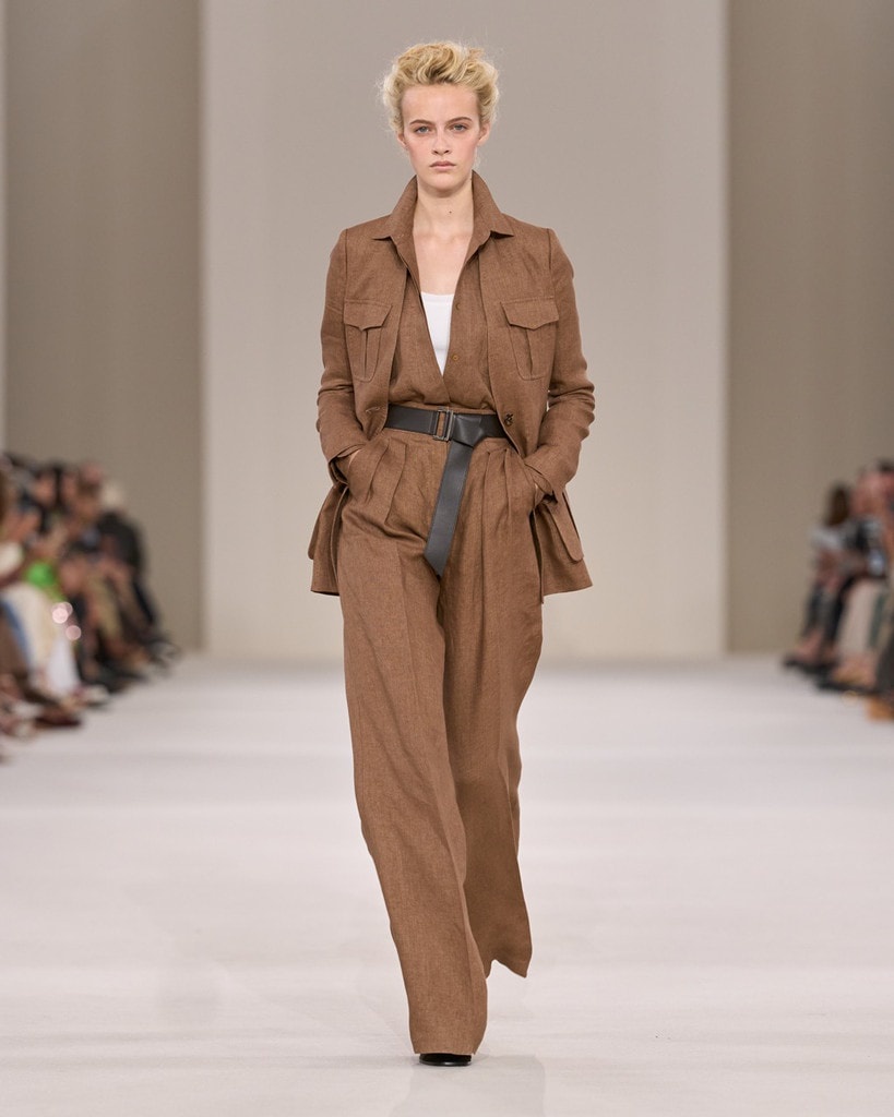 Image from: Safari Chic For The Corporate Woman At Max Mara’s Milan Fashion Week Show