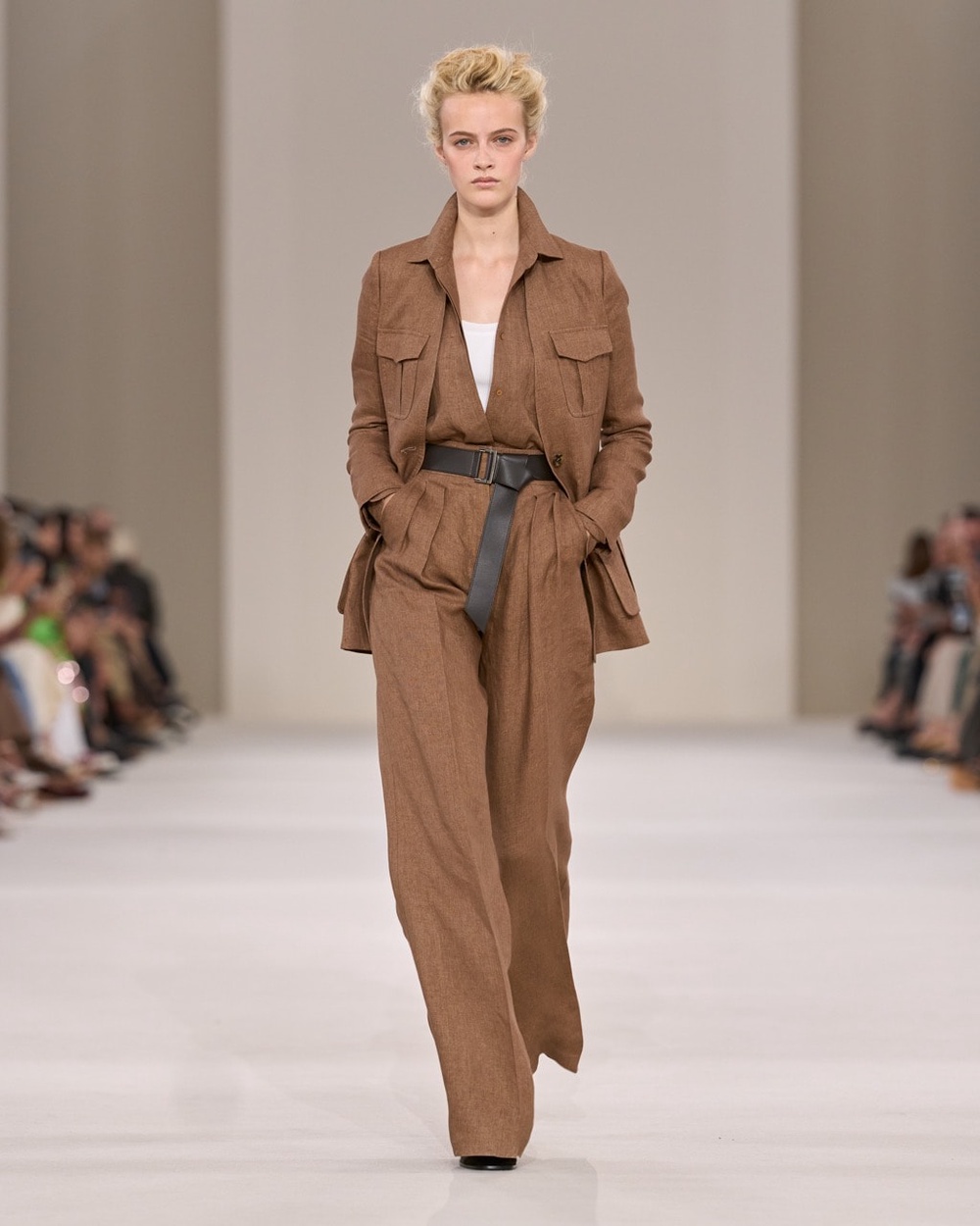 Image from: Haute Intellectualism: See The Best Looks From Milan Fashion Week’s Spring/Summer 2027 Runways