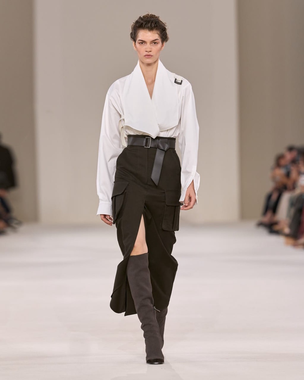 Image from: Haute Intellectualism: See The Best Looks From Milan Fashion Week’s Spring/Summer 2027 Runways