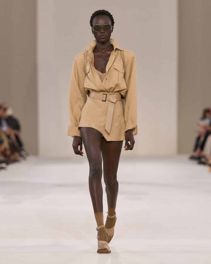 Image from: Safari Chic For The Corporate Woman At Max Mara’s Milan Fashion Week Show