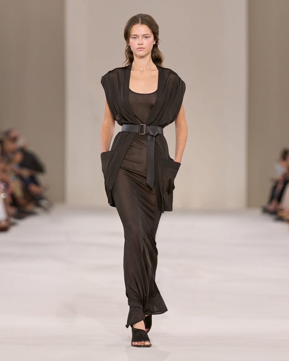 Image from: Haute Intellectualism: See The Best Looks From Milan Fashion Week’s Spring/Summer 2027 Runways