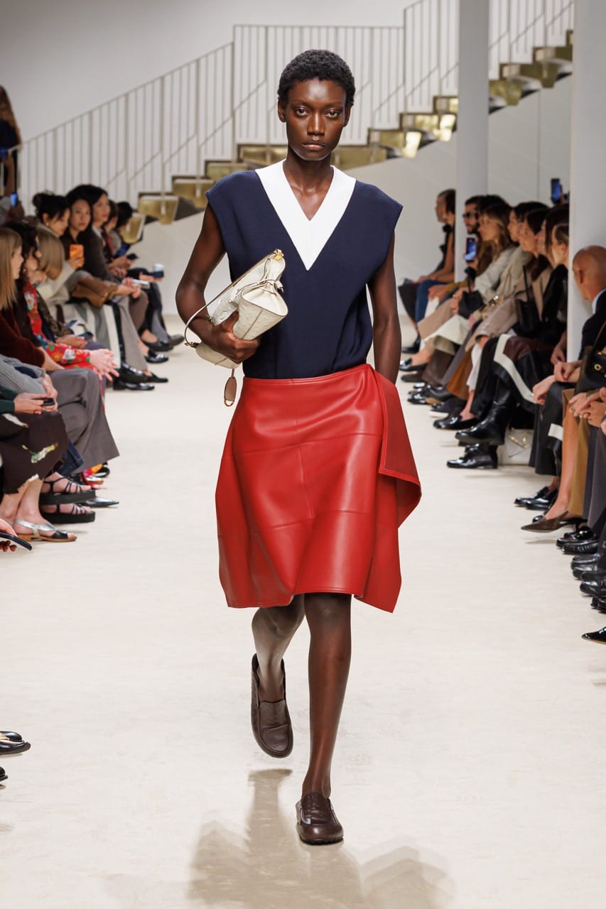 Image from: Haute Intellectualism: See The Best Looks From Milan Fashion Week’s Spring/Summer 2027 Runways