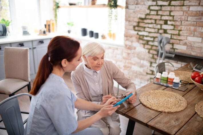 adult child caregiver elderly parent home finances medical bills