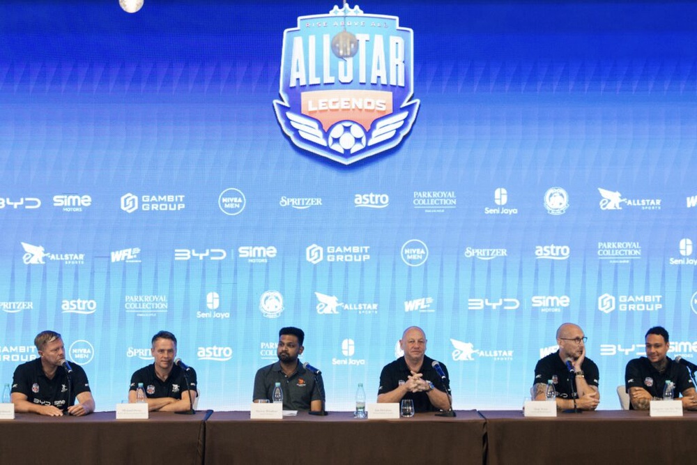 Image from: ALLSTAR SPORTS揭晓星光熠熠传奇阵容与官方奖杯,ALLSTAR LEGENDS足球赛进入最后倒数!