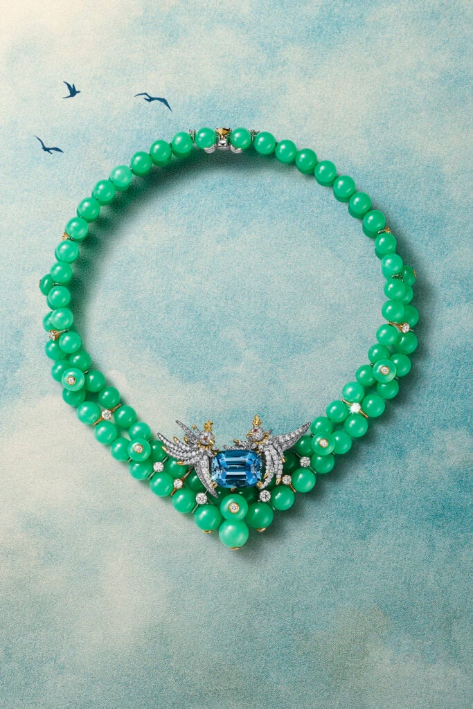 Image from: Tiffany & Co. Launches Its Latest Blue Book 2026 Collection, Hidden Garden