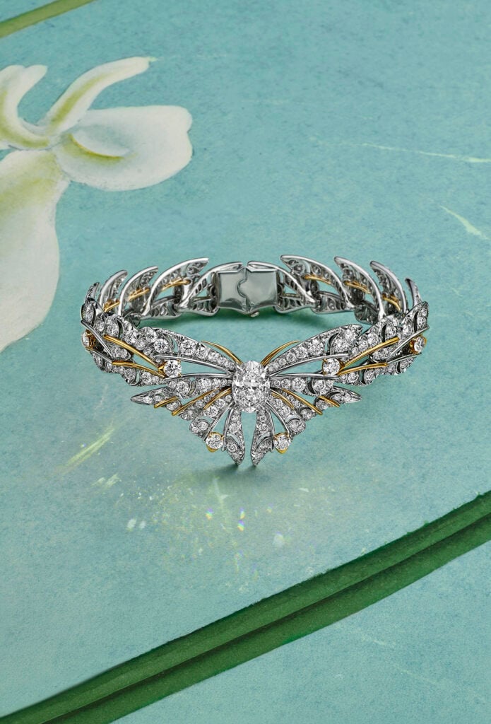 Image from: Tiffany & Co. Launches Its Latest Blue Book 2026 Collection, Hidden Garden