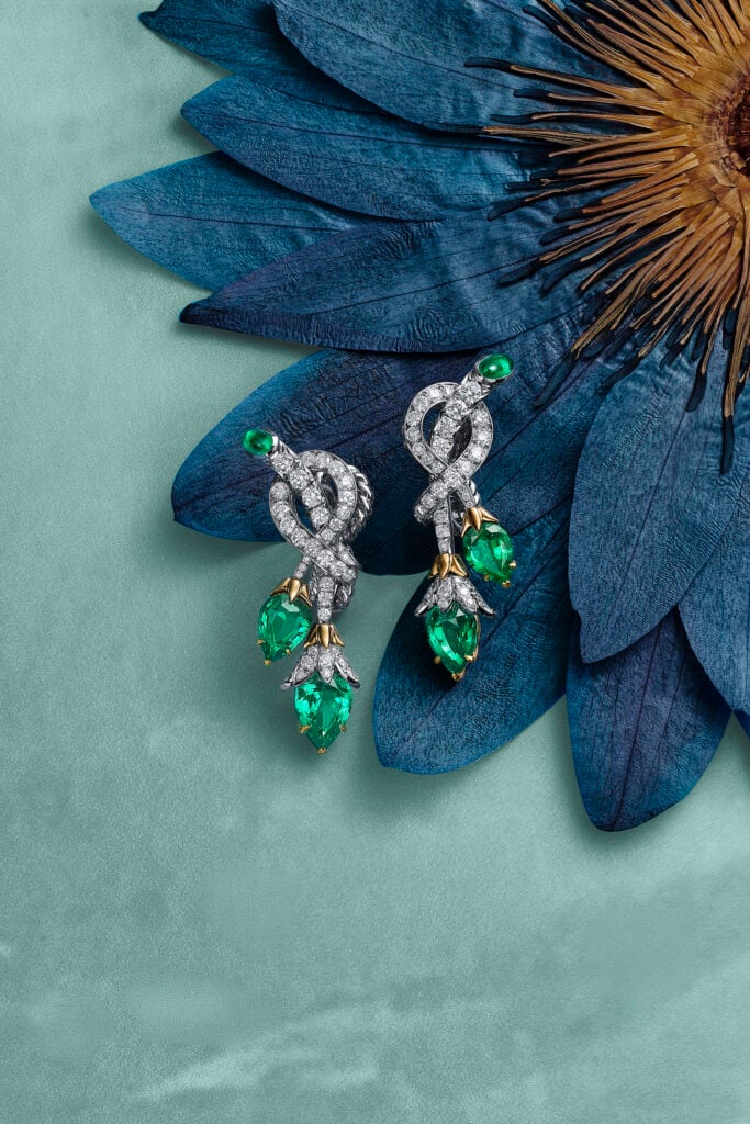 Image from: Tiffany & Co. Launches Its Latest Blue Book 2026 Collection, Hidden Garden