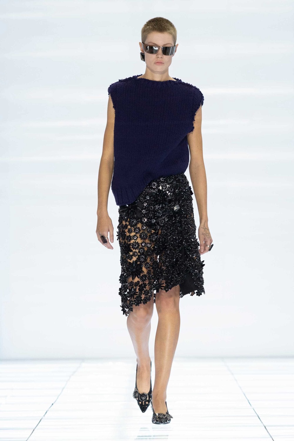 Image from: MFW: It’s All Eyes On The Skirt At Prada Spring/Summer 2027