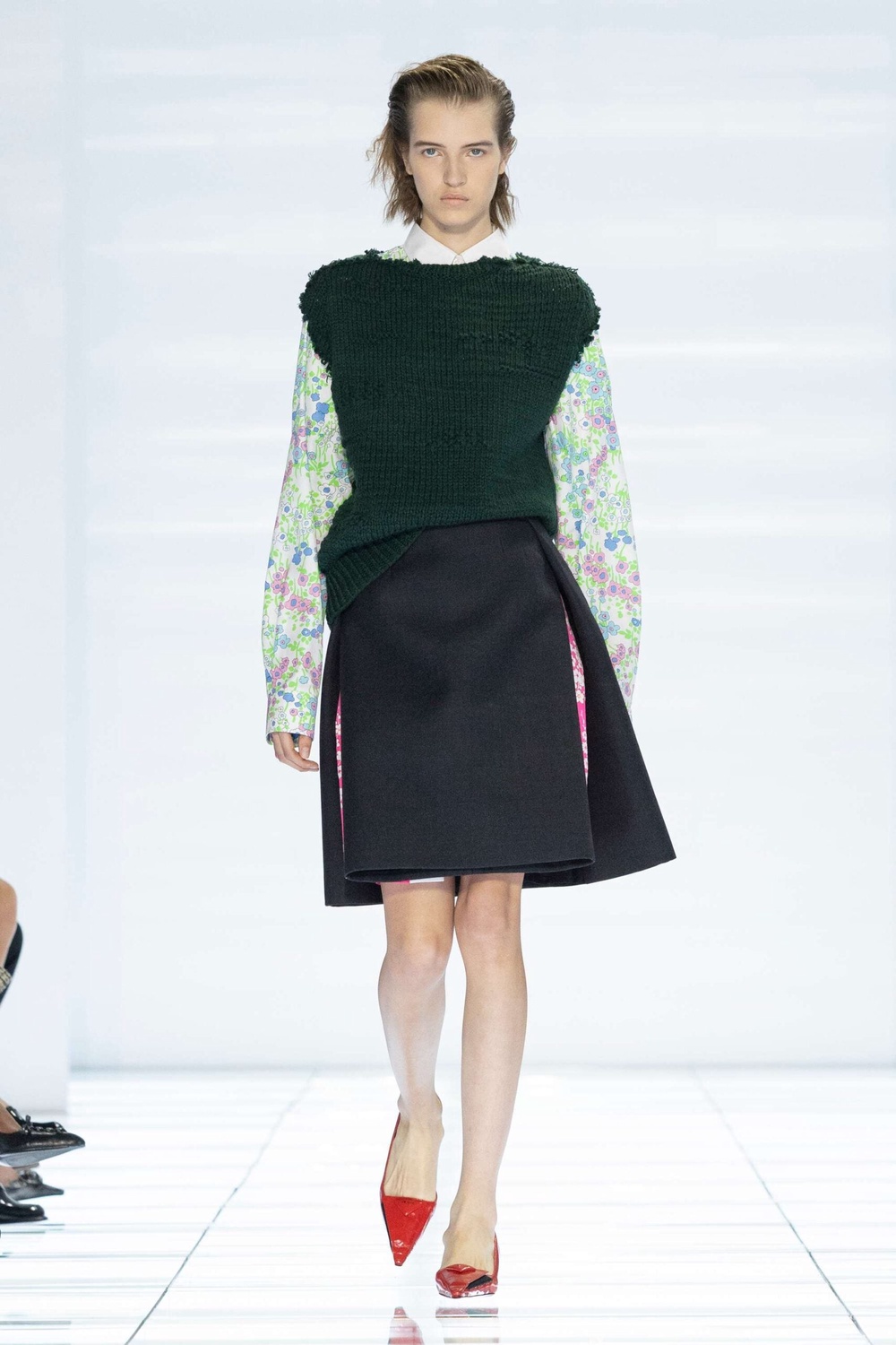 Image from: MFW: It’s All Eyes On The Skirt At Prada Spring/Summer 2027