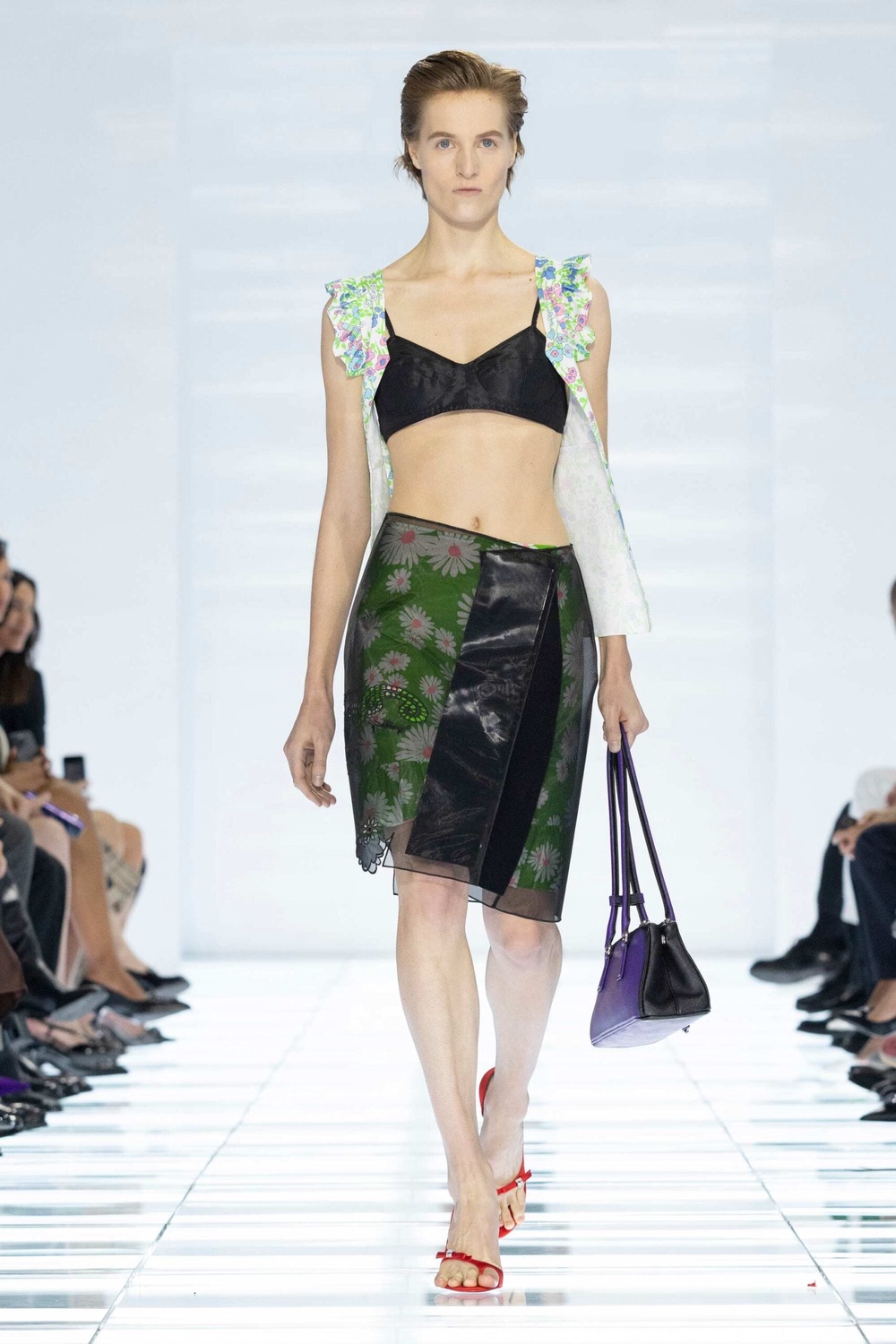 Image from: MFW: It’s All Eyes On The Skirt At Prada Spring/Summer 2027