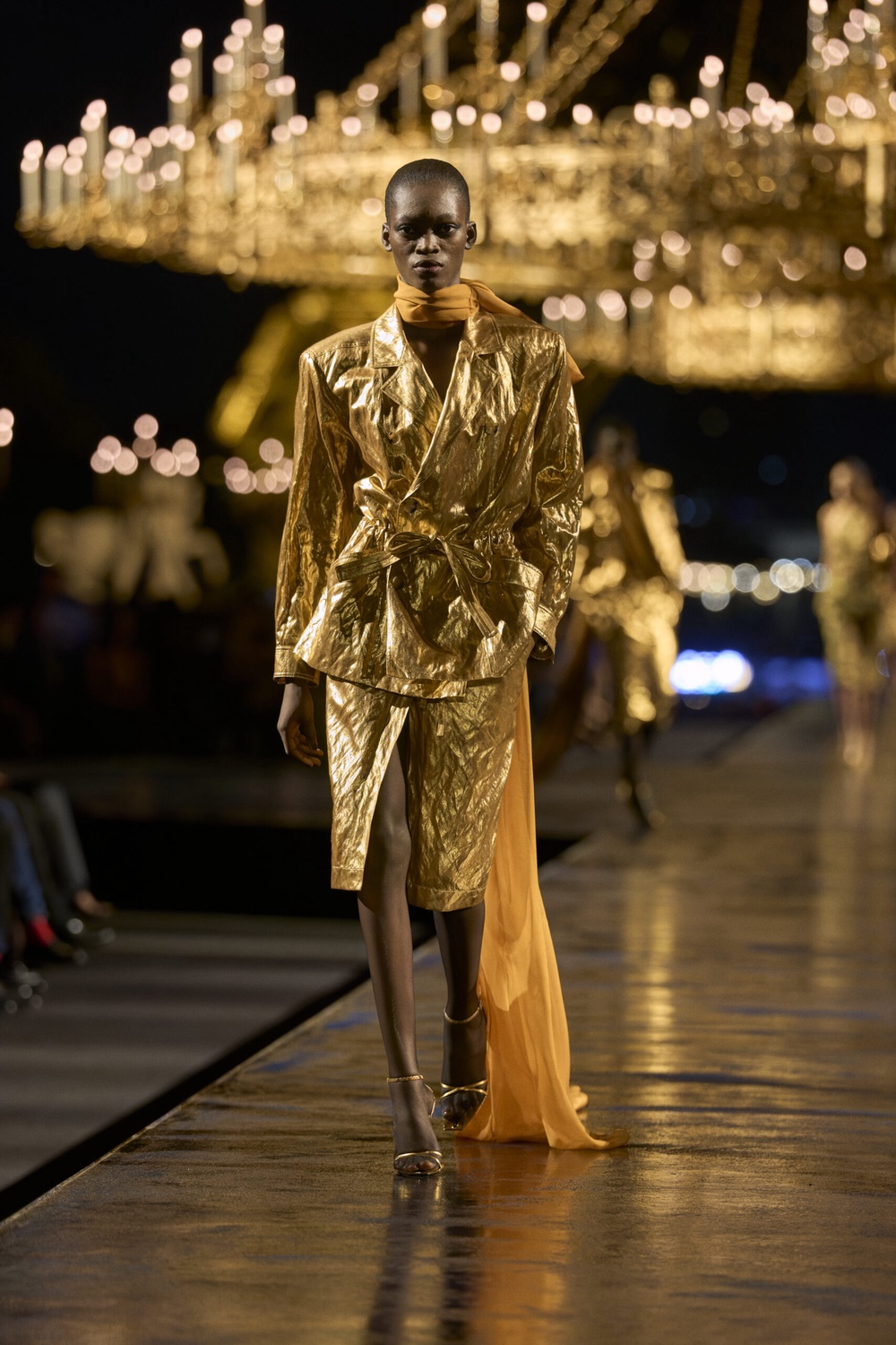 Image from: PFW: A Gilded Goodbye At Saint Laurent Spring/Summer 2027?