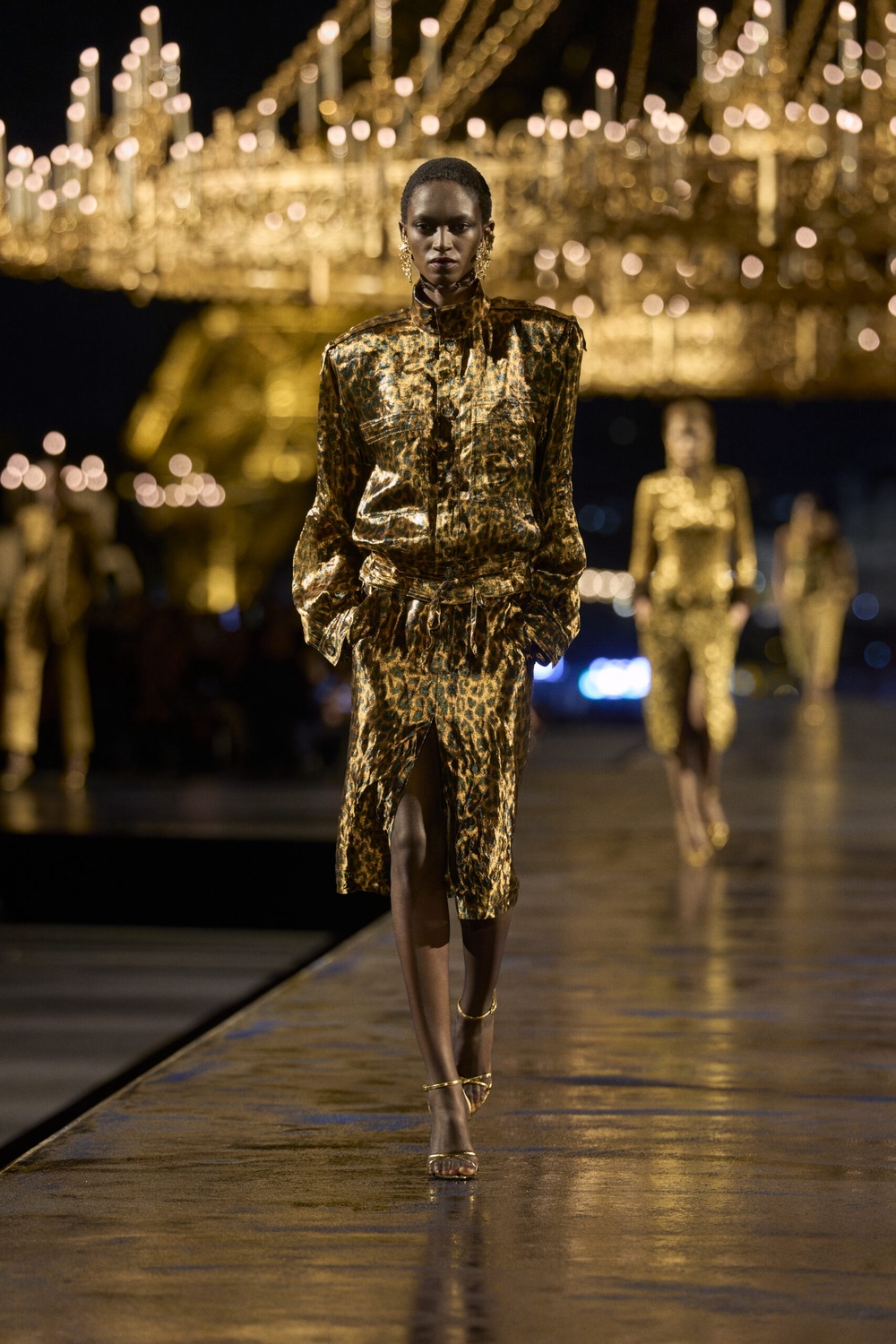 Image from: PFW: A Gilded Goodbye At Saint Laurent Spring/Summer 2027?