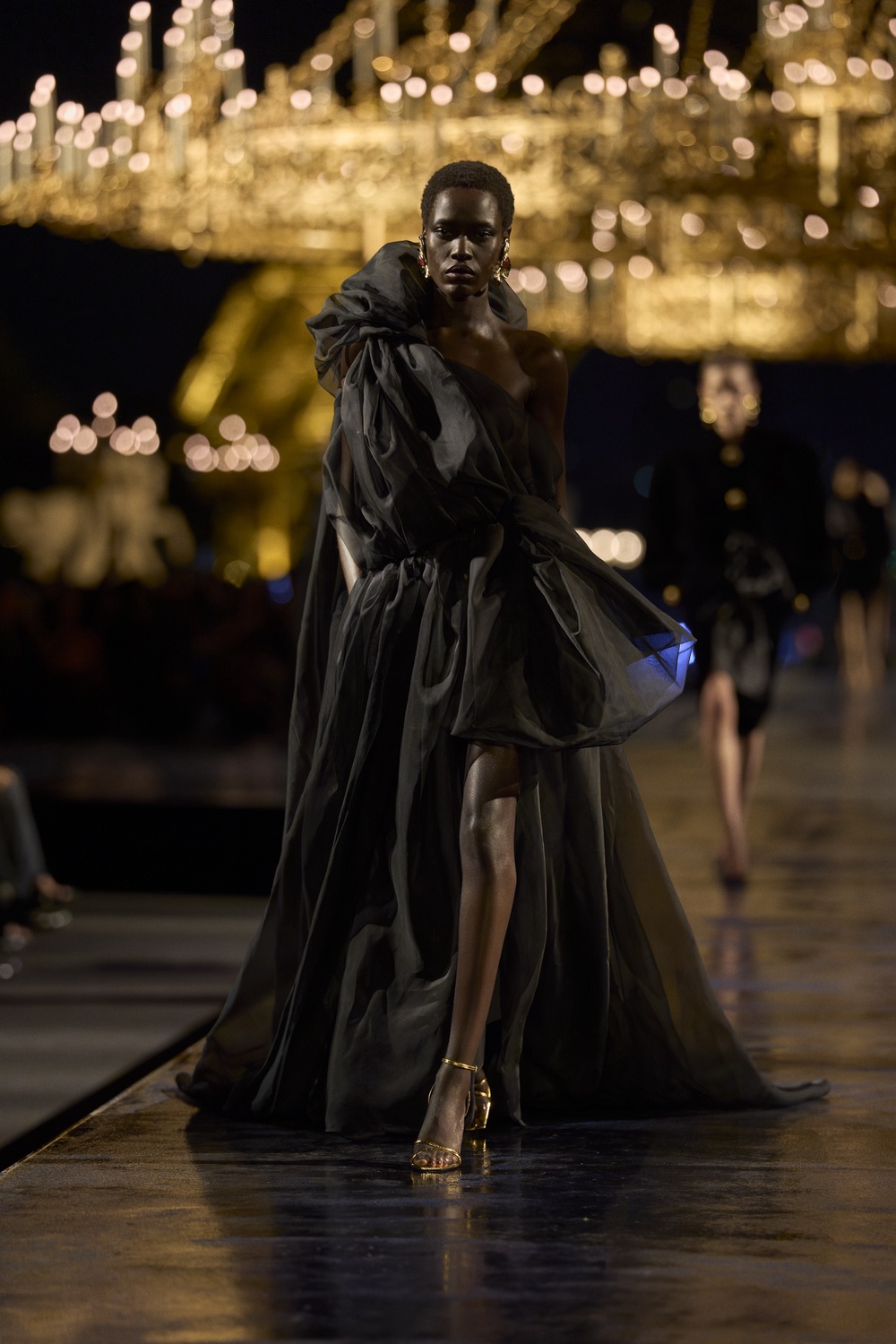 Image from: PFW: A Gilded Goodbye At Saint Laurent Spring/Summer 2027?