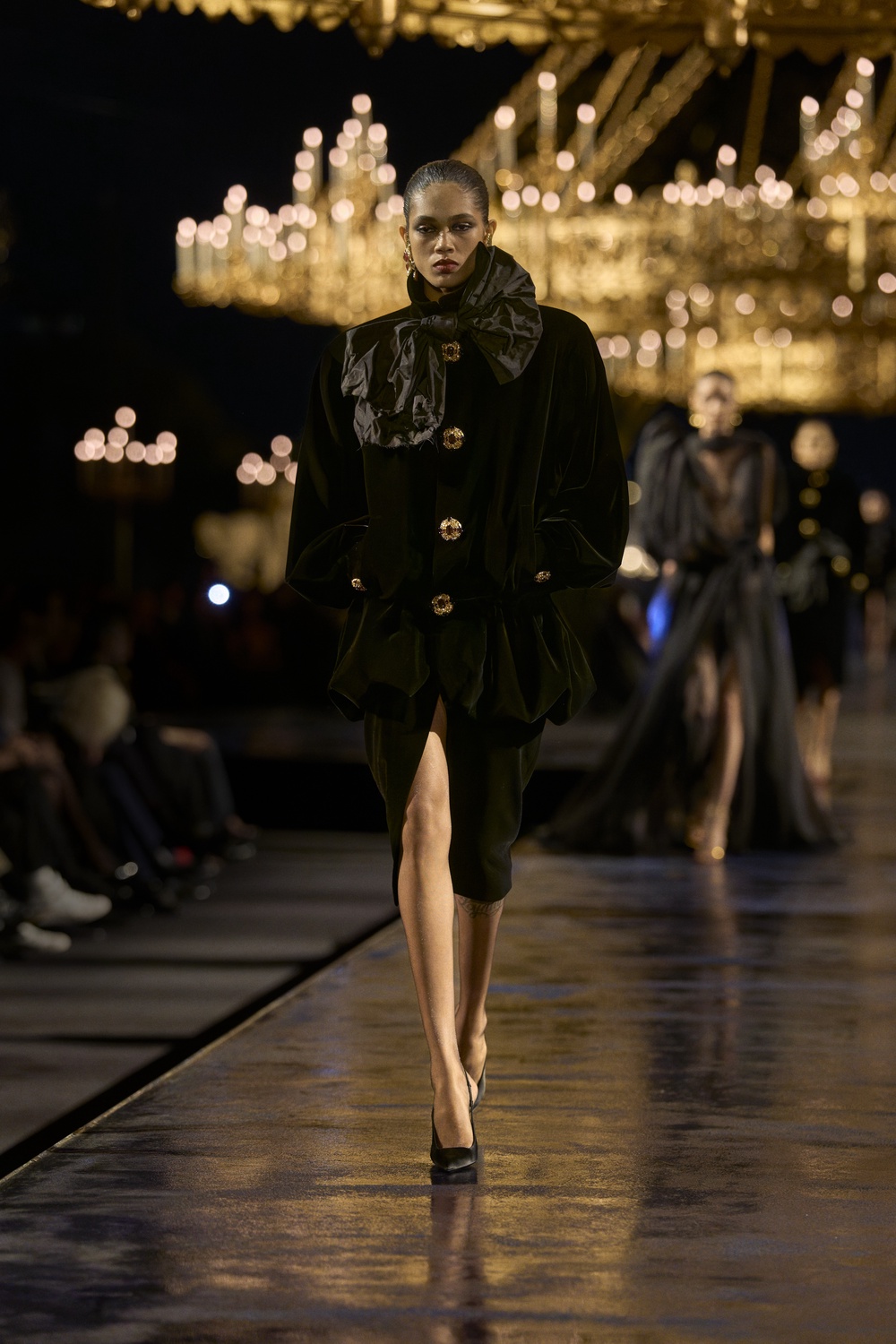 Image from: PFW: A Gilded Goodbye At Saint Laurent Spring/Summer 2027?