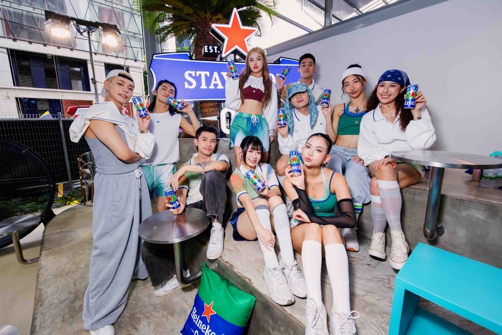 Image from: Heineken® 0.0 And Motherchuckers Partner Up For An Athleisure Collection