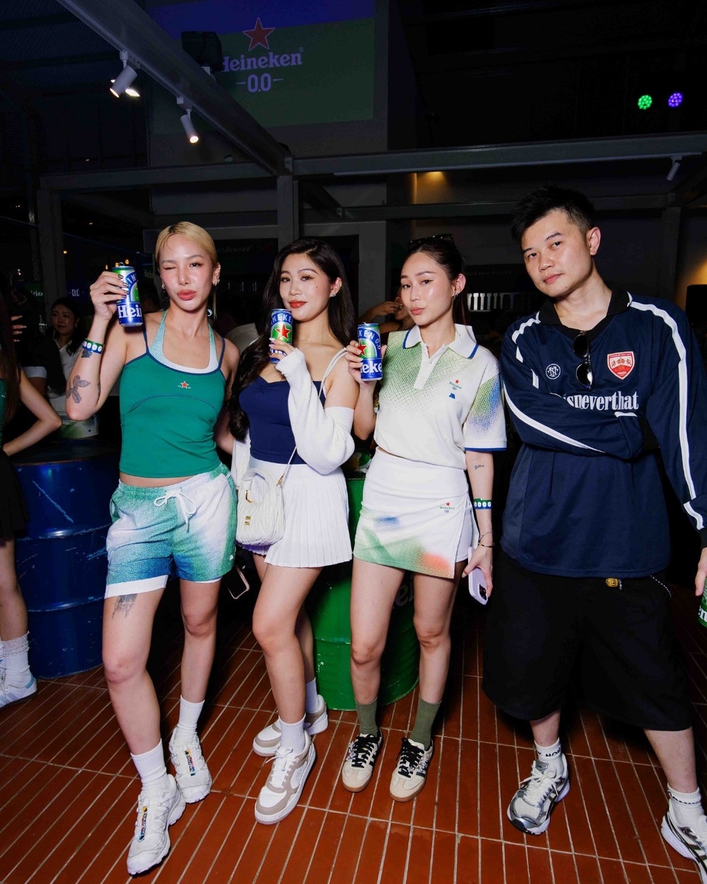 Image from: Heineken® 0.0 And Motherchuckers Partner Up For An Athleisure Collection