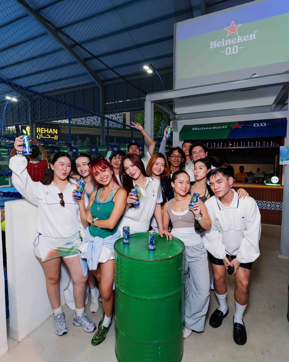 Image from: Heineken® 0.0 And Motherchuckers Partner Up For An Athleisure Collection