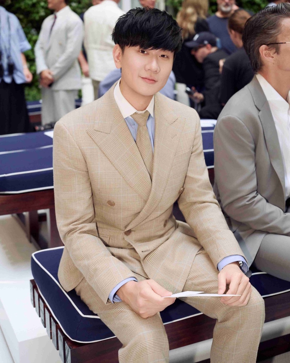 Image from: The Best Asian Celebrity Sightings From the Front Row of Men’s Fashion Week SS27