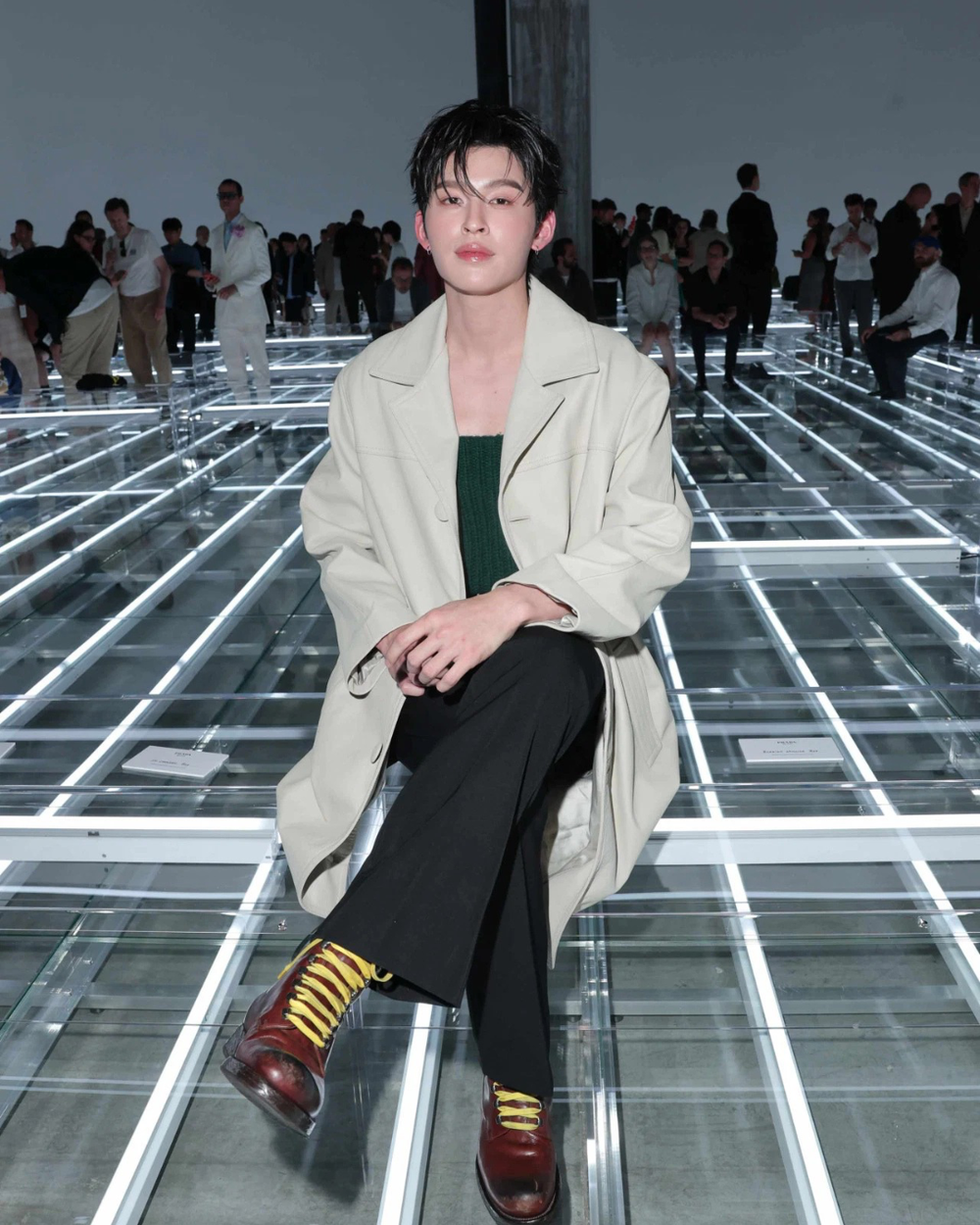Image from: The Best Asian Celebrity Sightings From the Front Row of Men’s Fashion Week SS27
