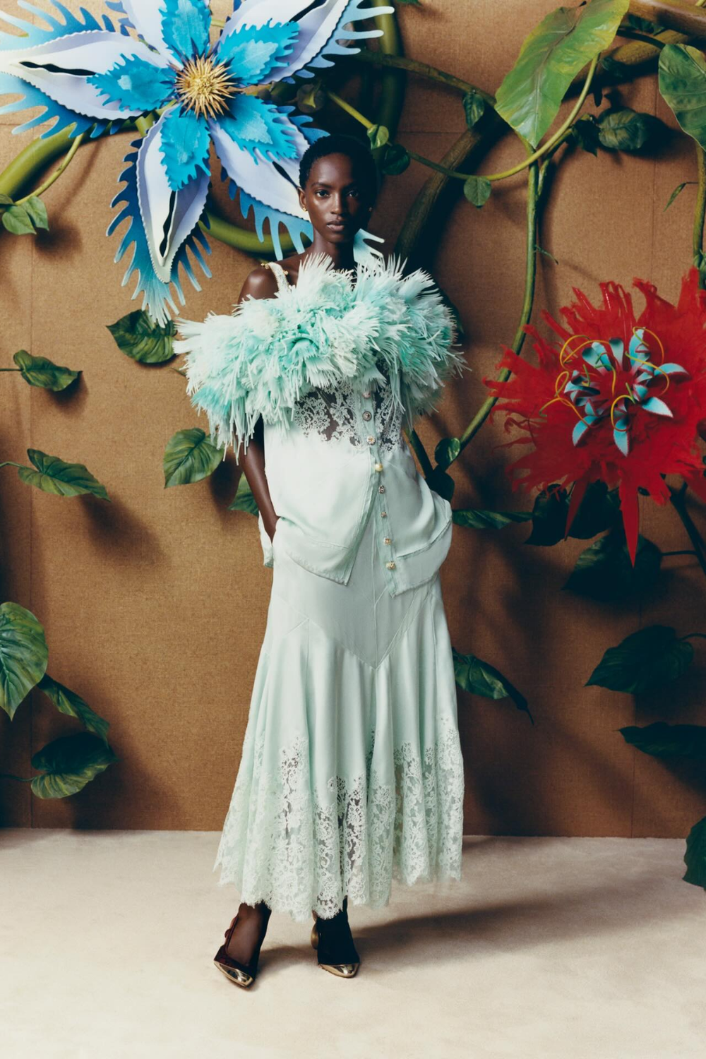 Image from: Romanticism in Fashion is Showing No Signs of Bowing Out