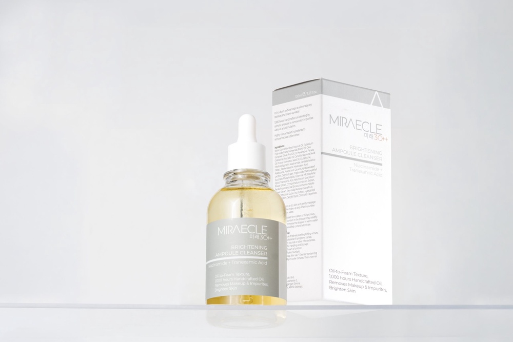 miraecle brightening ampoule cleanser