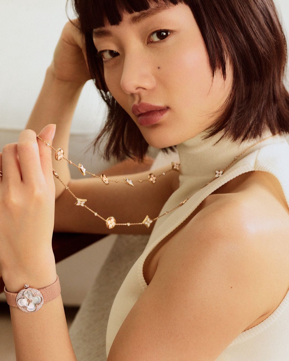 Image from: Louis Vuitton’s Iconic Color Blossom Blooms Into Timepieces