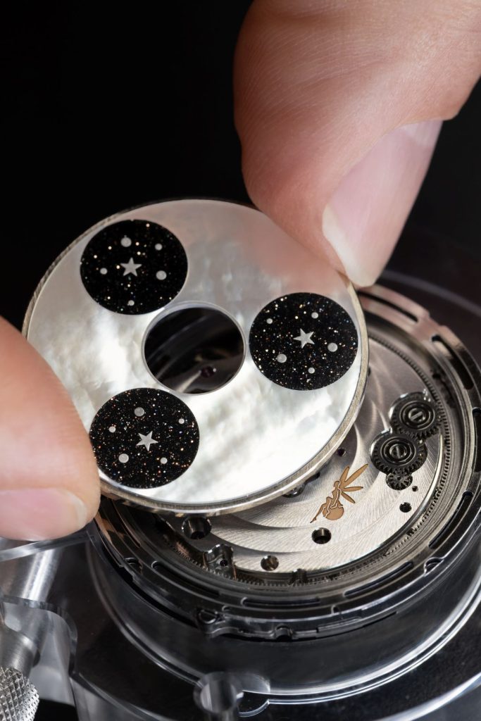 Image from: Inside Van Cleef & Arpels’ Midnight Jour Nuit Phase De Lune, the Showstopper That Took Four Years To Build