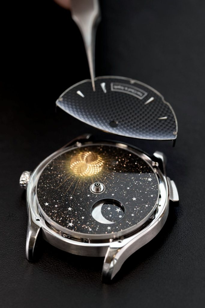 Image from: Inside Van Cleef & Arpels’ Midnight Jour Nuit Phase De Lune, the Showstopper That Took Four Years To Build