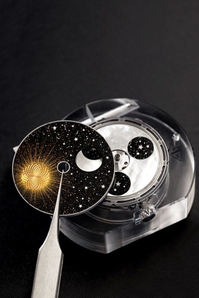 Image from: Inside Van Cleef & Arpels’ Midnight Jour Nuit Phase De Lune, the Showstopper That Took Four Years To Build