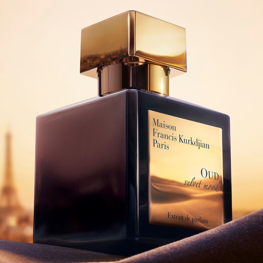 Image from: The New Maison Francis Kurkdjian OUD Velvet Mood Evokes a Warm and Fuzzy Feeling