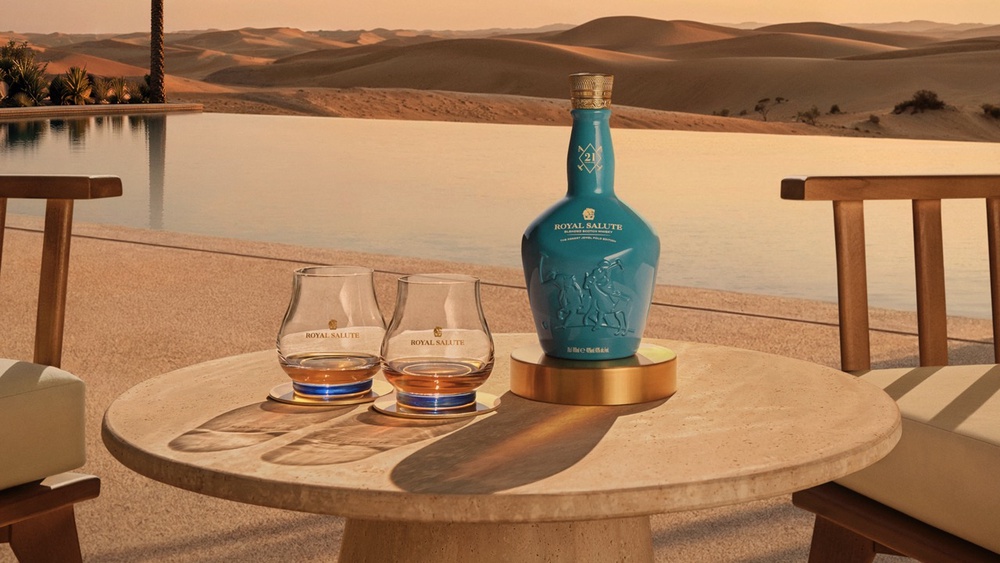 Image from: Royal Salute Unveils the 21 Year Old Desert Jewel Polo Edition