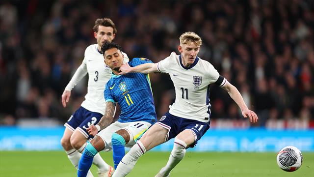 England vs Brazil LIVE Score Updates in International Friendly