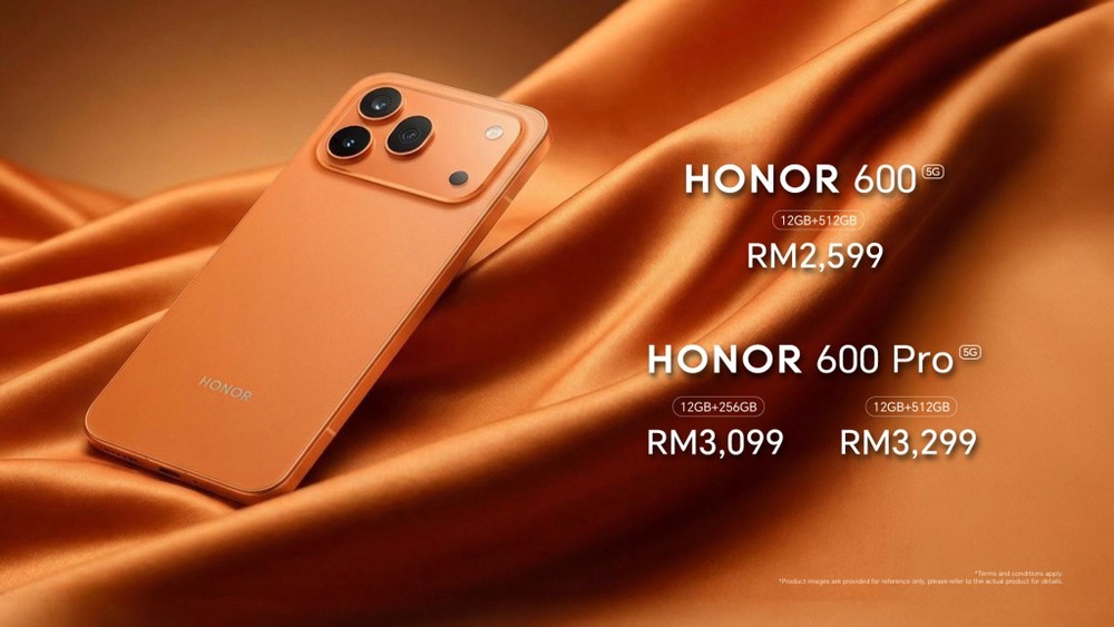 Image from: Siri Honor 600 Malaysia: Prestasi flagship Snapdragon 8 Elite, kamera 200MP, dari RM2,599