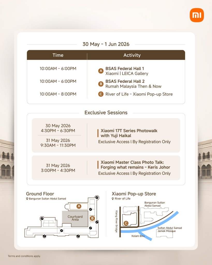 Image from: Siri Xiaomi 17T akan dilancar 28 Mei, hadir dengan zum optikal 5x