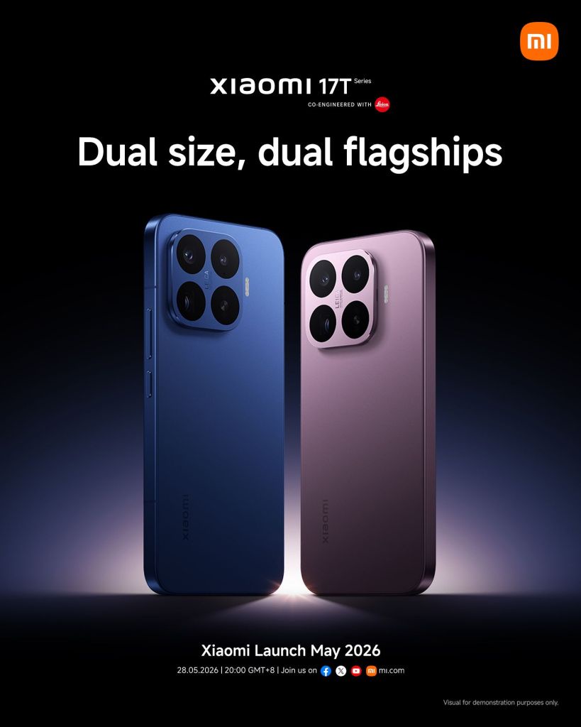Image from: Siri Xiaomi 17T akan dilancar 28 Mei, hadir dengan zum optikal 5x
