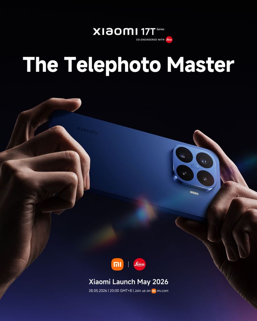 Image from: Siri Xiaomi 17T akan dilancar 28 Mei, hadir dengan zum optikal 5x