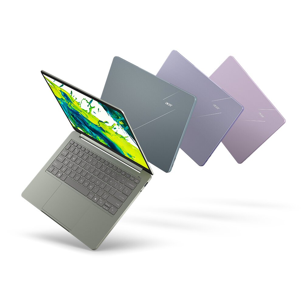 Image from: Acer Swift Spin 14 AI & Swift Air 14 diumumkan dengan pemproses Snapdragon X2 & Intel Core Siri 3