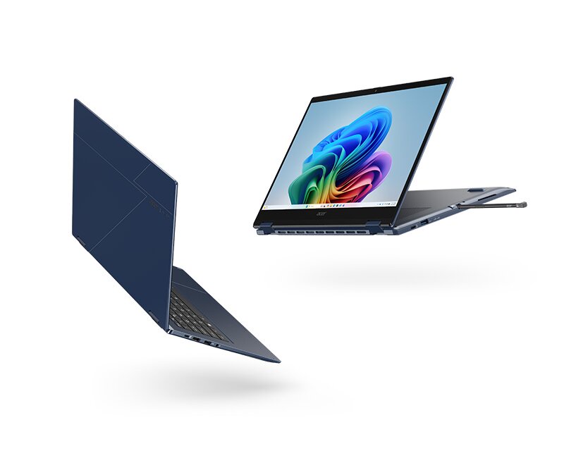 Image from: Acer Swift Spin 14 AI & Swift Air 14 diumumkan dengan pemproses Snapdragon X2 & Intel Core Siri 3