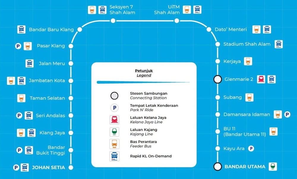 Image from: LRT3 Laluan Shah Alam bakal mula beroperasi 29 Jun ini