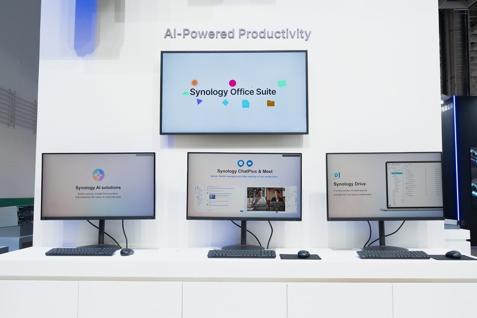 Image from: Synology perkenal DSM baharu dengan sokongan AI dan perluas ekosistem siri Bee di Computex 2026