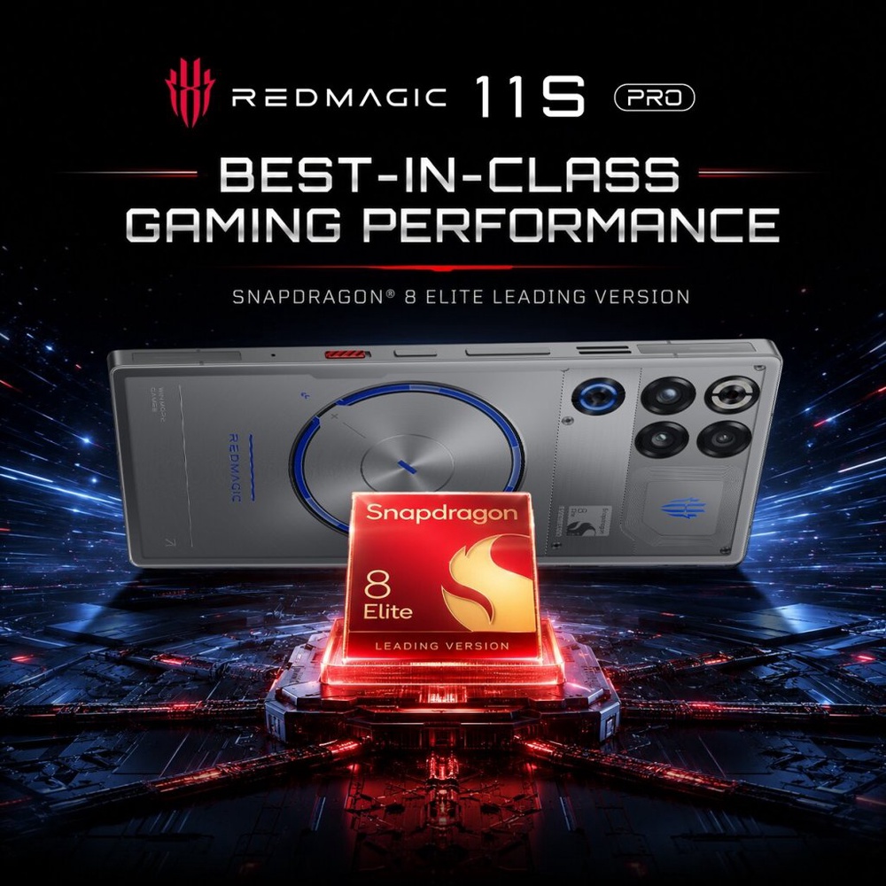 Image from: RedMagic 11S Pro rasmi: Snapdragon 8 Elite & bateri 7,500mAh, harga bermula RM3,799