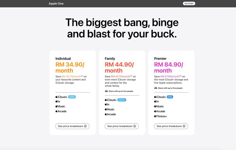 Image from: Apple Music naik harga di Malaysia, kini harga setara Spotify Premium