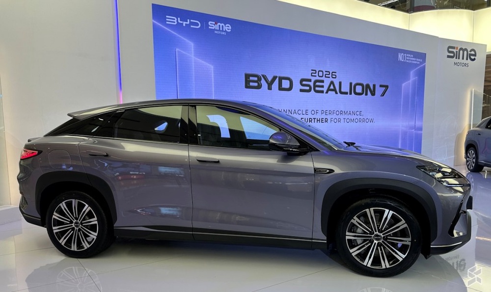 Image from: BYD Sealion 7 2026 dapat bateri lebih besar, pengecasan lebih pantas dan varian baharu