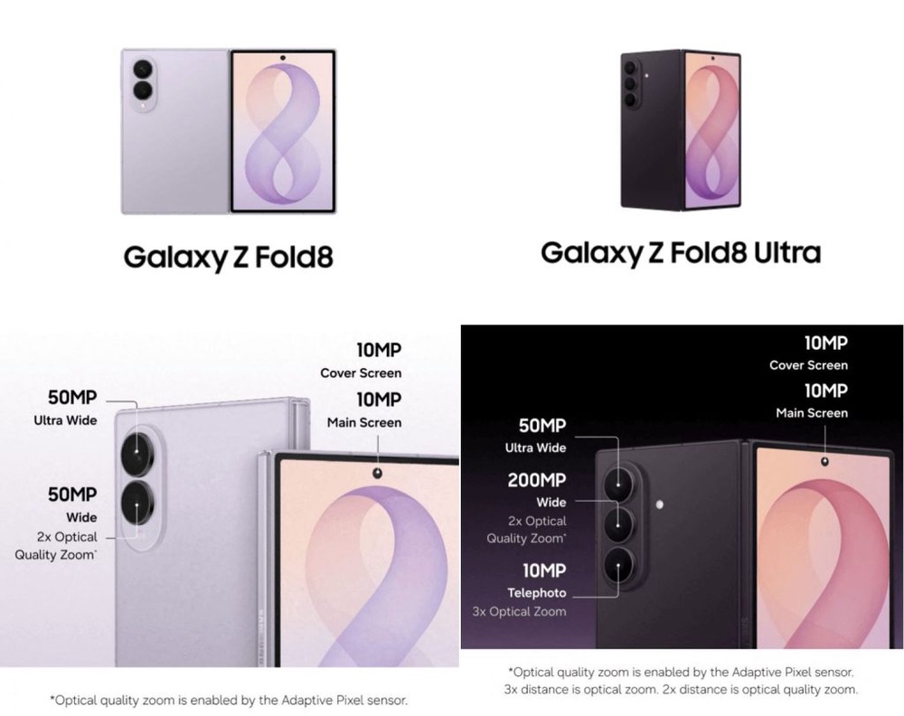 Image from: Imej promosi Galaxy Z Fold 8 dan Z Fold 8 Ultra tertiris menjelang pelancaran