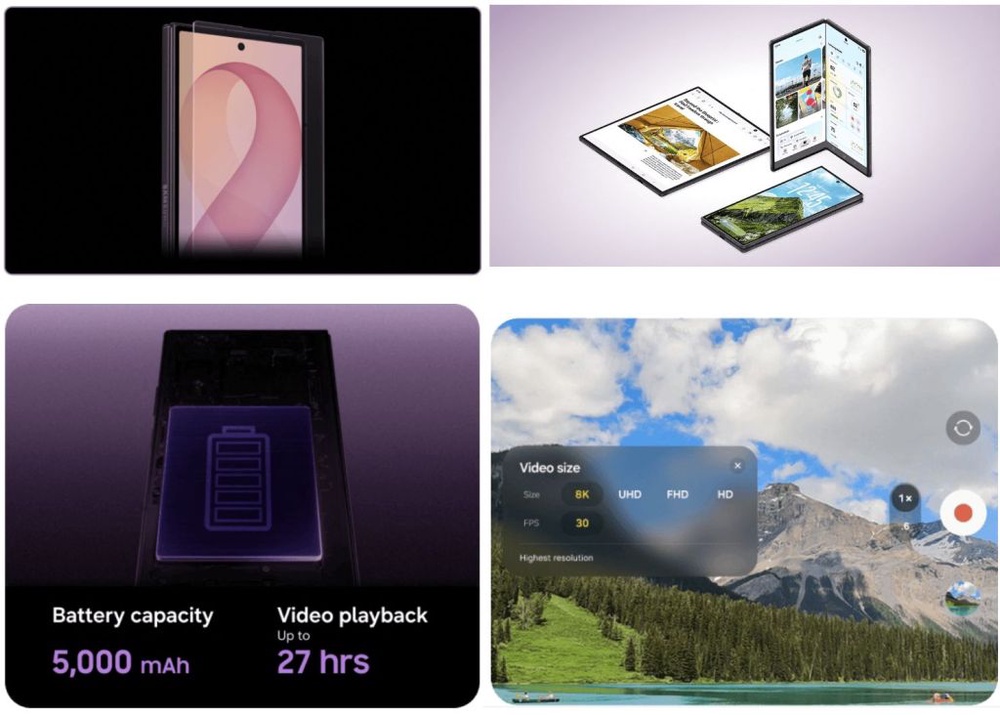 Image from: Imej promosi Galaxy Z Fold 8 dan Z Fold 8 Ultra tertiris menjelang pelancaran